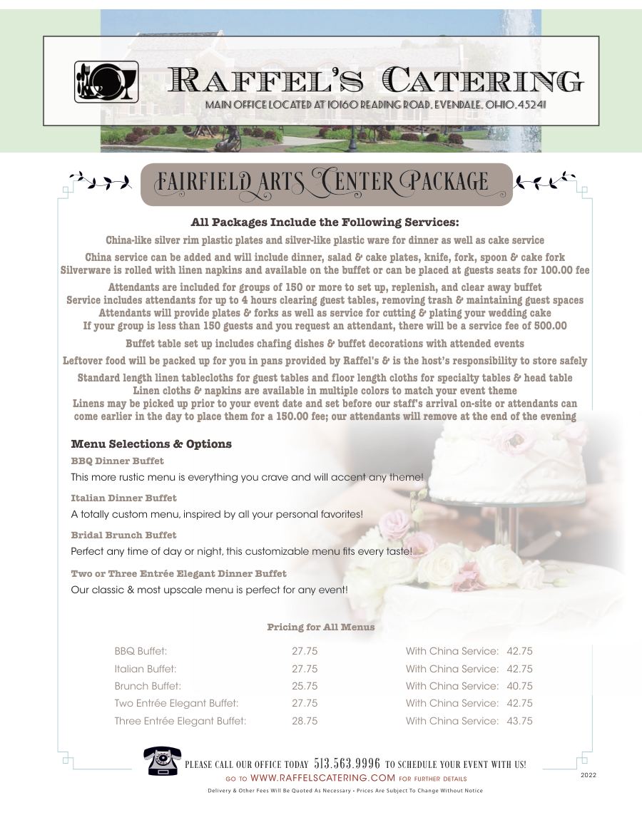 Fairfield Community Arts Center, page 1