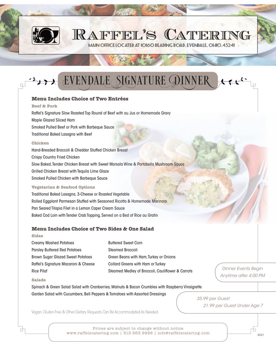 Dinner, page 1