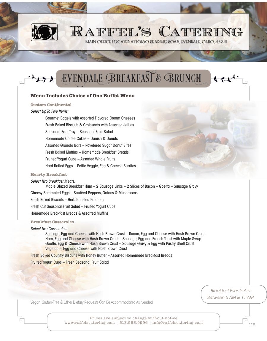 Breakfast & Brunch, page 1