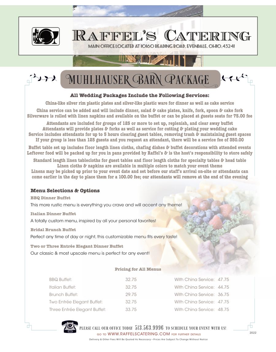 Muhlhauser Barn, page 1